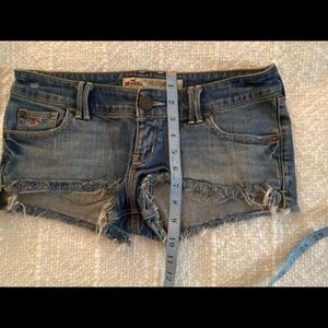 Juniors Hollister denim shorts